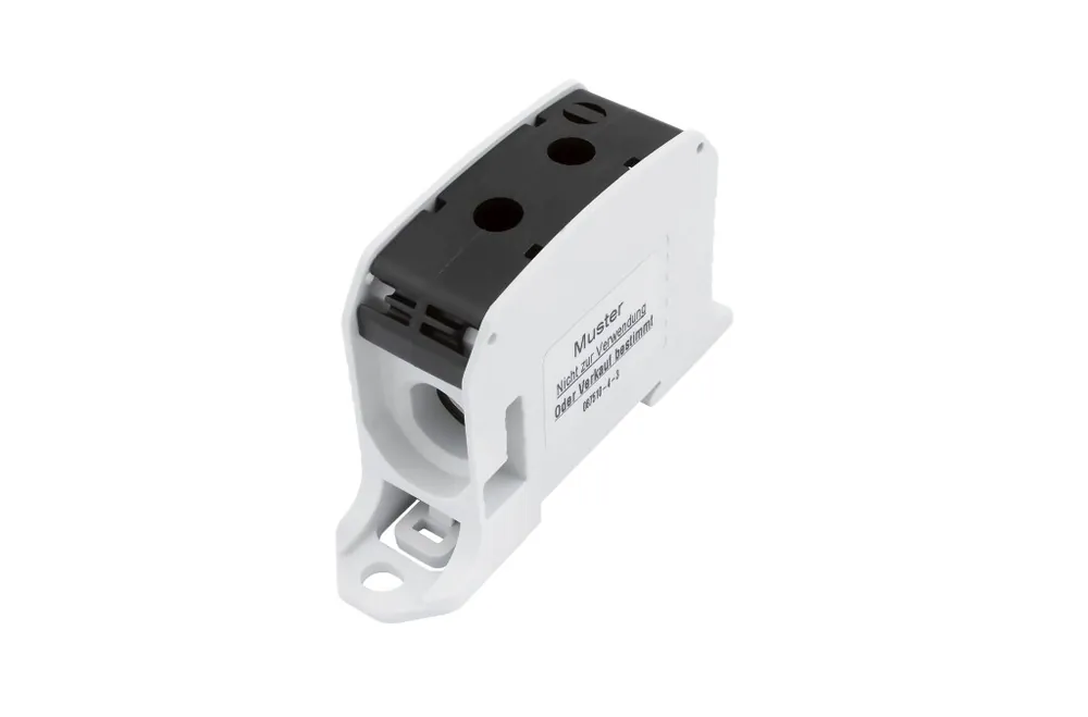 Tovární Cena HORA eTec 087510-4-3 Svorka univerzální RKA 95 LS, 232A, 1pól., AL/CU, černá