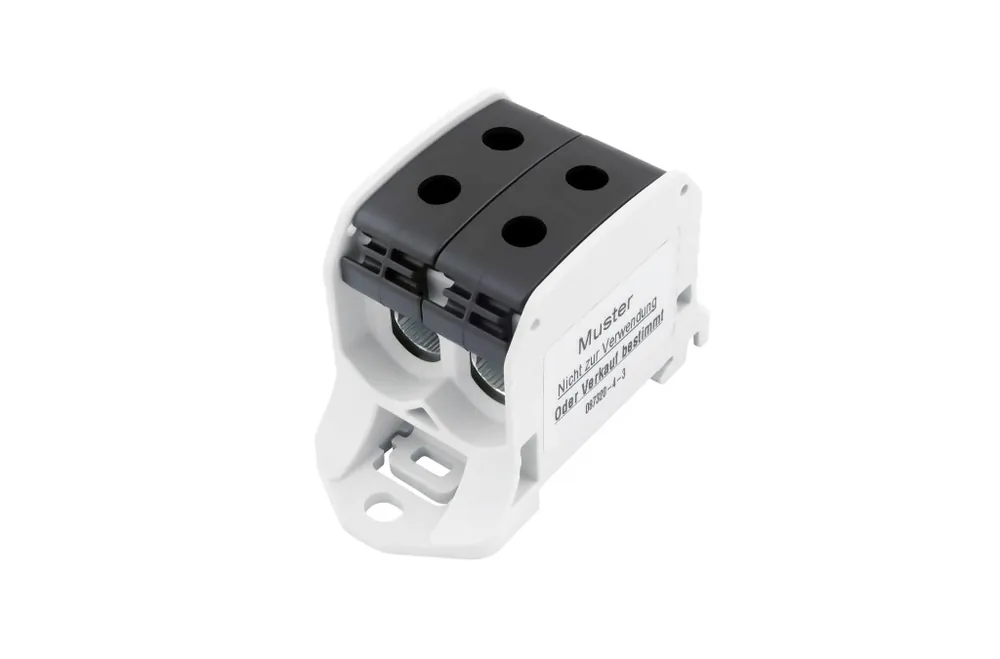 Koupit Online HORA eTec 087320-4-3 Svorka univerzální RKA 50 DLS, 150A, 1pól. (4x vstup), AL/CU, černá