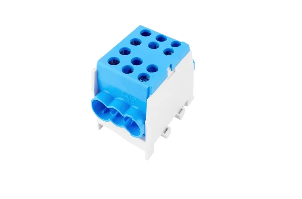 POLLMANN 2080179 Svorkovnice rozbočovací HLAK 35-1/4 M2 BL, 125A, 1pól., AL/CU, IP20, modrá, na DIN Celosvětová Doprava