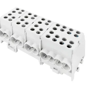 POLLMANN 2080441 Svorkovnice rozbočovací HLAK 35-4/12 GR-S, 125A, 4pól., AL/CU, IP20, 4xŠ, na DIN Víkendová Akce