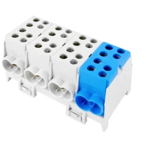 POLLMANN 2080424 Svorkovnice rozbočovací HLAK 25 4/8 S, 100A, 4pól., AL/CU, IP20, 3xŠ/M, na DIN Zlevněný