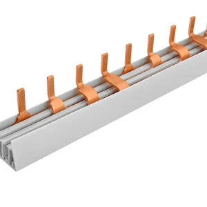 POLLMANN 2226301 Propojovací lišta S-3L-27-1000/36, kolík (jazýček), 3pól., 130A, rozteč 27mm Akční Cena