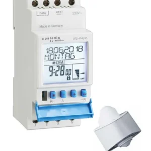 PALADIN 972413pro Soumrakový spínač s čas. spínáním, týdenní, 1kan. Záruka V Ceně