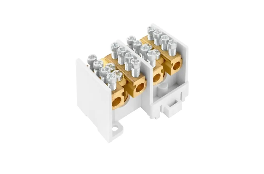 Akční Cena ELEMAN 1005198 Svorkovnice stoupací HAK/2/25D, nekrytá, 80A, 2pól.