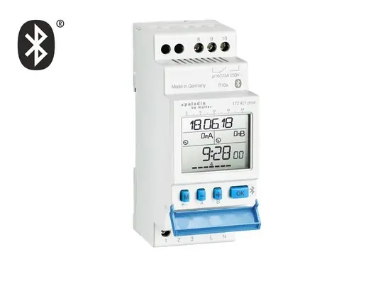 PALADIN 172421pro Spínací hodiny, digitální, týdenní, 2kan., se zálohou Celosvětová Doprava