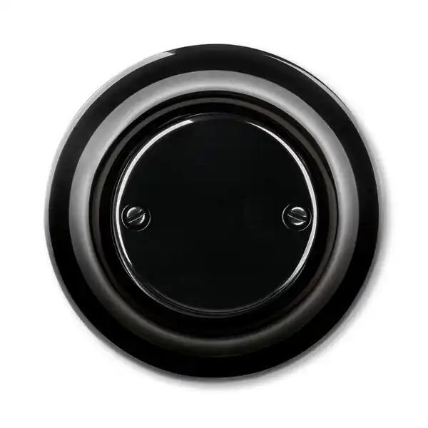 Moderní ABB 3902K-C00100 N DECENTO Kryt zaslepovací; černá-porcelán