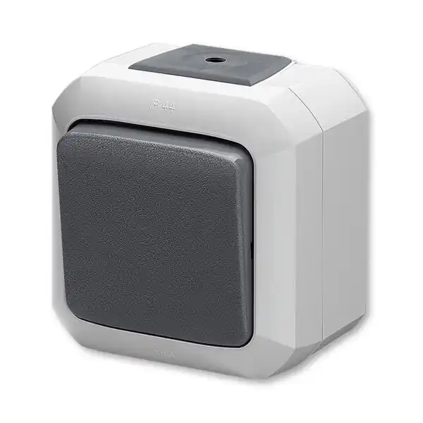 Top Prodej ABB 3559N-C01510 S Spínač jednopólový, řazení č.1, IP54, bezšroub.; šedá