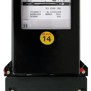 ELEMAN 1008980 Elektroměr ETD 10(60)A, 3-fáz., 2-tar., na kříž, mech. číselník, (cejch.) Dokud Zásoby Vydrží