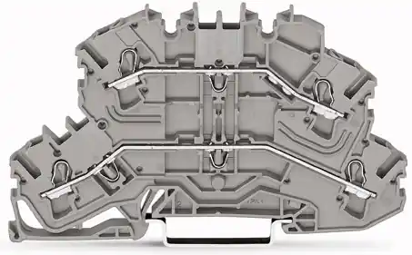 Sezónní Sleva WAGO 2002-2601 Dvoupatrová řadová svorka průch./průch.