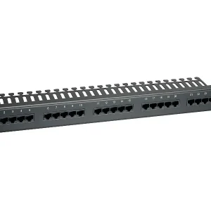 Zlevněný SOLARIX 24024725 SX25-ISDN-BK ISDN panel 25 x RJ45 cerný 1U