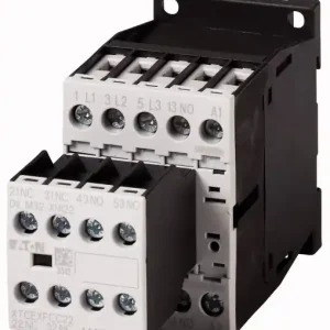 Dokud Zásoby Vydrží EATON 276670 DILM7-32(24VDC) Výkonový stykač 7A/3kW AC-3, 22A AC-1, 3pól +3ZAP +2VYP, Uc=24V/DC