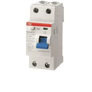 ABB ELSYNN F202 A-25/0,03 Proudový chránič 2-pól 25A 30mA Typ A 10kA *2CSF202101R1250 Originální