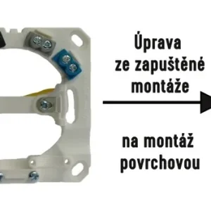Oblíbený POLLMANN 3040115 Krabice HAD 3, sporáková, svorkovnice 5x2,5mm2, zapuštěná montáž, bílá, IP20