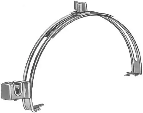 DEHN 204109 PV 15 s DEHNsnap nerez/plast šedý h= 16 mm na hřebenáče Profesionální