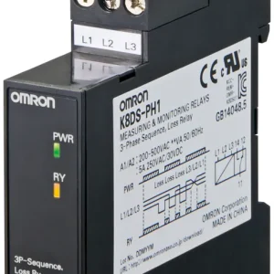 Profesionální OMRON K8DS-PH1 monitor.relé š. 17.5mm, souběžné monitorování sledu a ztráty fáze
