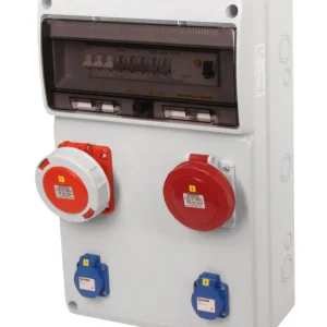 Autentický FAMATEL v820 ZSF20001010.0 /3952 Zásuvková skříň IP54 jištěná bez chrániče - přístroje Eaton