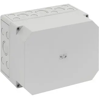 Značkový SPELSBERG 12840801 Krabice IP66 prázdná TK PC 2518-16-m 254x180x165mm,šedá