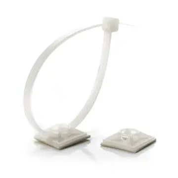 WAPRO M-AS-28 samolepící příchytky pro pásky 28,6 x 28,6 mm, přírodní *wpr1099 Oblíbený