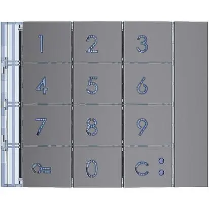 LEGRAND 353003 BTicino Kryt 353000 ocel Trendový