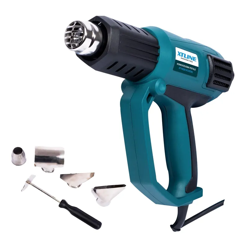 XTLINE XT106220 Opalovací pistole 3stupně PLD2230 2000W s příslušenstvím Kup Teď
