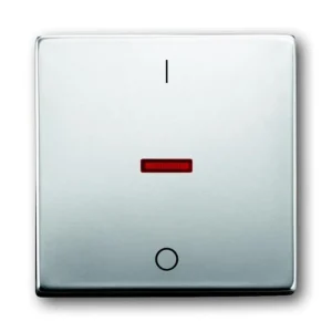 ABB 2CKA001751A2961, FUTURE Kryt spínače jed., pot. I/0, čer.pr.; ušl.ocel; 1788-866 Garance Vrácení Peněz