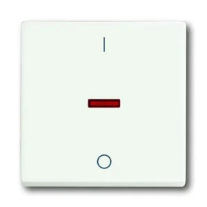 ABB 2CKA001751A3028, FUTURE Kryt spínače jed., pot. I/0, čer.pr.; mechová bílá; 1788-884 Cenový Hit