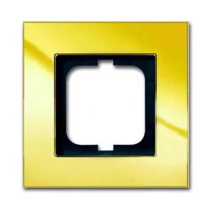 Garance Vrácení Peněz ABB 2CKA001754A4356, SOLO Rámeček jednonásobný; zlacená mosaz; 1721-823-101