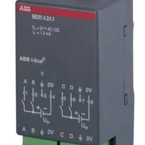 Must-Have ABB 2CDG110006R0011, KNX Modul binárního vstupu, 4nás., 12/24 V AC/DV; BE/M4.24.1