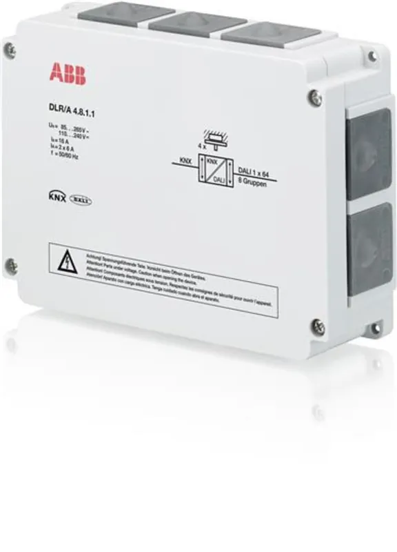 Nakupujte Hned ABB 2CDG110172R0011, KNX Kontrolér osvětlení KNX/DALI, nástěnný; DLR/A4.8.1.1