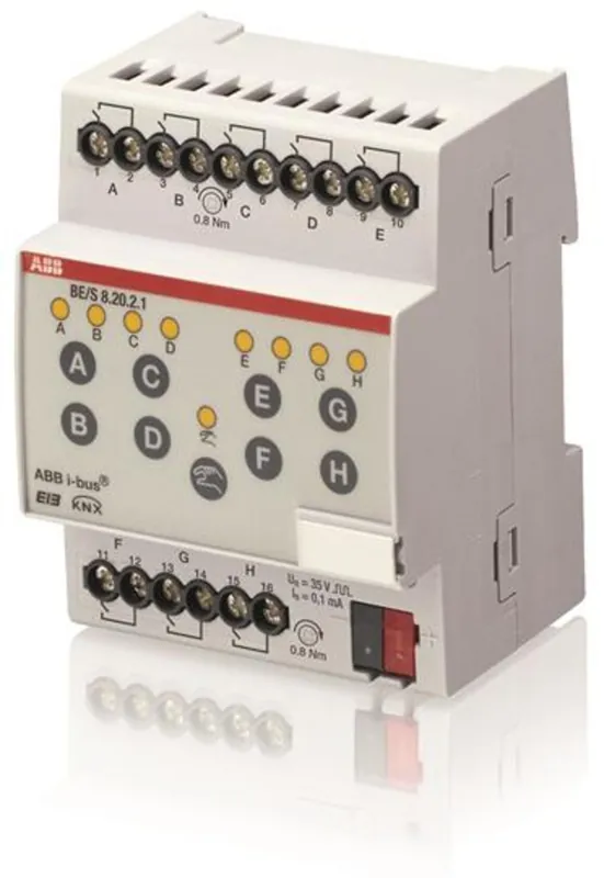 ABB 2CDG110092R0011, KNX Řadový binární vstup 8nás., vnitřní testovací napětí; BE/S8.20.2 Horká Nabídka