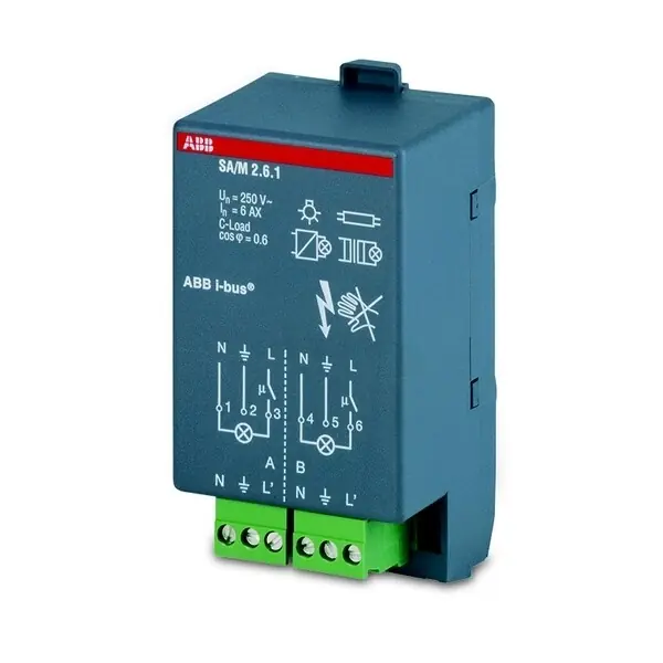 Limitovaná Edice ABB 2CDG110100R0011, KNX Modul spínacího akč.členu 2nás., 16A; SA/M2.16.1