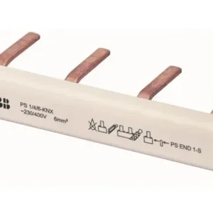 Aktuální ABB 2CDG924004R0011, KNX Fázová přípojnice 1pólová, 60 kontaktů, 6mm; PS 1/60/6-KNX