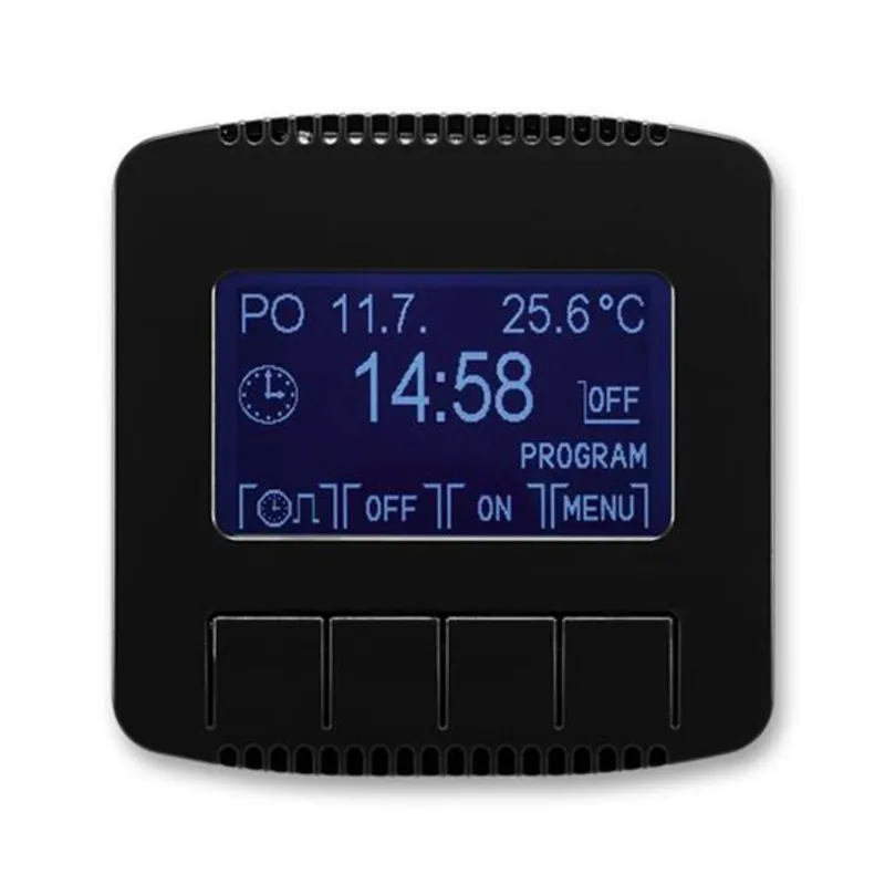 ABB 3292A-A20301 N, TANGO Hodiny spínací programovatelné; černá Záruka V Ceně