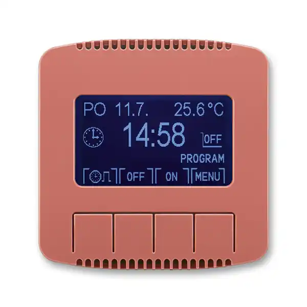 Sleva ABB 3292A-A20301 R2, TANGO Hodiny spínací programovatelné; vřesová