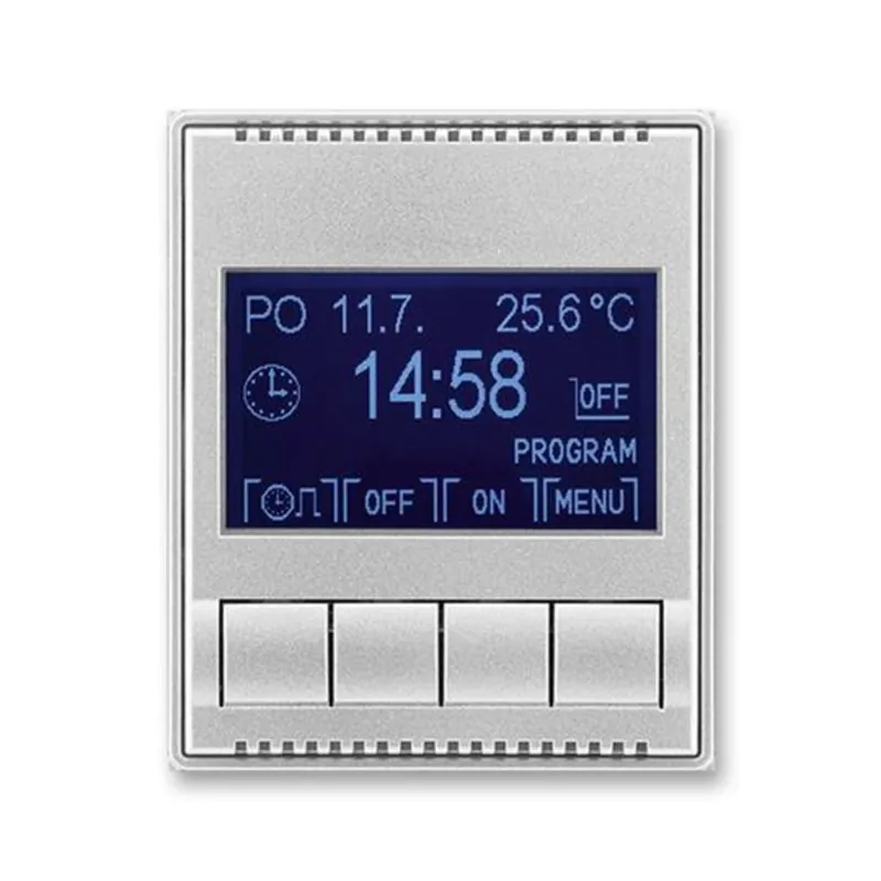 ABB 3292E-A20301 08, TIME Hodiny spínací programovatelné; titanová Ruční Výroba