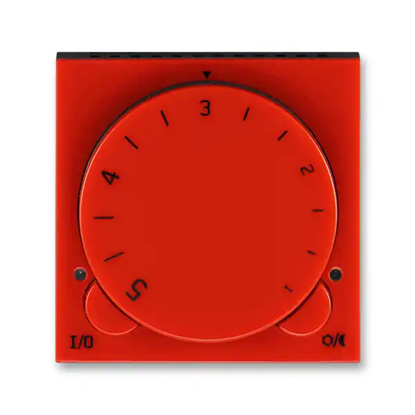 Cenová Bomba ABB 3292H-A10101 65, LEVIT Termostat univerzální otočný; červená/kouř. černá