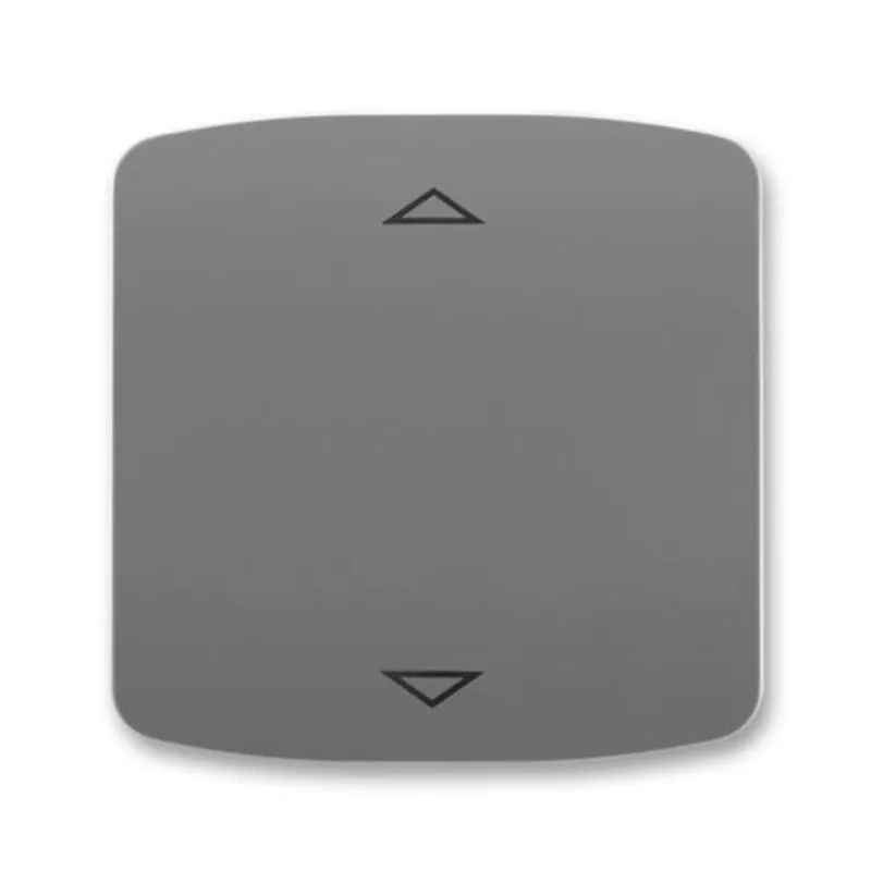 ABB 3299A-A110 S2, TANGO Kryt spínače žal., s kr.ovl.; kouřová šedá Nová Kolekce