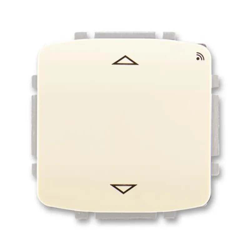 ABB 3299A-A33108 C, TANGO Spínač žaluziový s kr.ovl., s př. RF, 868 MHz; sl.kost Doprava Zdarma