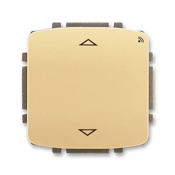 ABB 3299A-A33108 D, TANGO Spínač žaluziový s kr.ovl., s př. RF, 868 MHz; béžová Prémiový