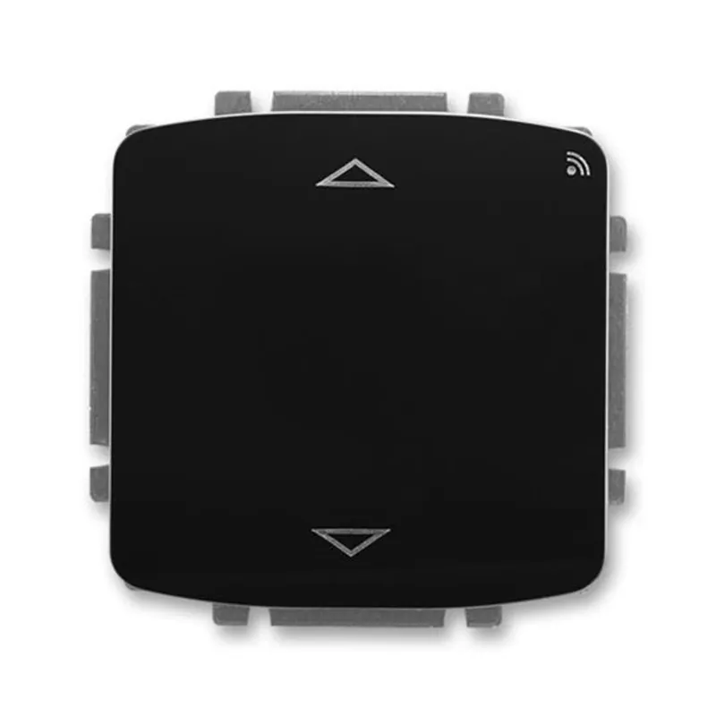 Prémiový ABB 3299A-A33108 N, TANGO Spínač žaluziový s kr.ovl., s př. RF, 868 MHz; černá