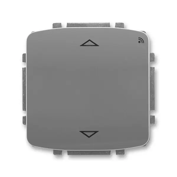 Nízká Cena ABB 3299A-A33108 S2, TANGO Spínač žaluziový s kr.ovl., s př. RF, 868 MHz; kouřová šedá