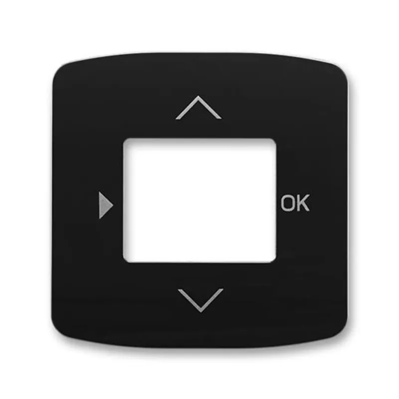 ABB 3299A-A40100 N, TANGO Kryt čas. nebo ovl., sním.kv.vzduchu; černá Omezená Nabídka