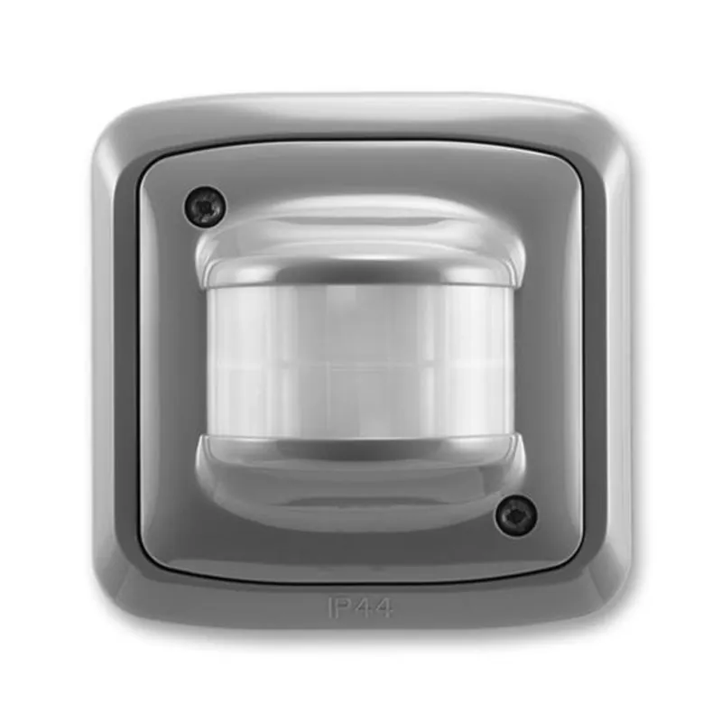 Přímo Od Výrobce ABB 3299A-C22184 S2, TANGO Spínač automatický se snímačem pohybu, IP44; kouřová šedá