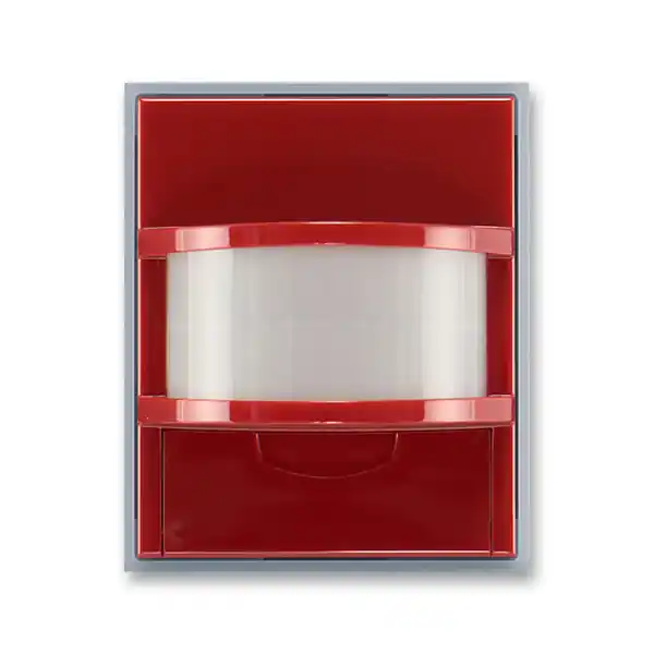 ABB 3299E-A02100 24 Snímač spínače automatického (rovina, úhel 180°) ,karmínová/led. šedá Garance Vrácení Peněz