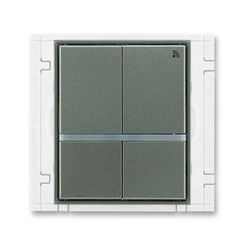 Must-Have ABB 3299E-A11908 34, TIME Vysílač RF čtyřtlačítkový,nást. 868 MHz; antracitová