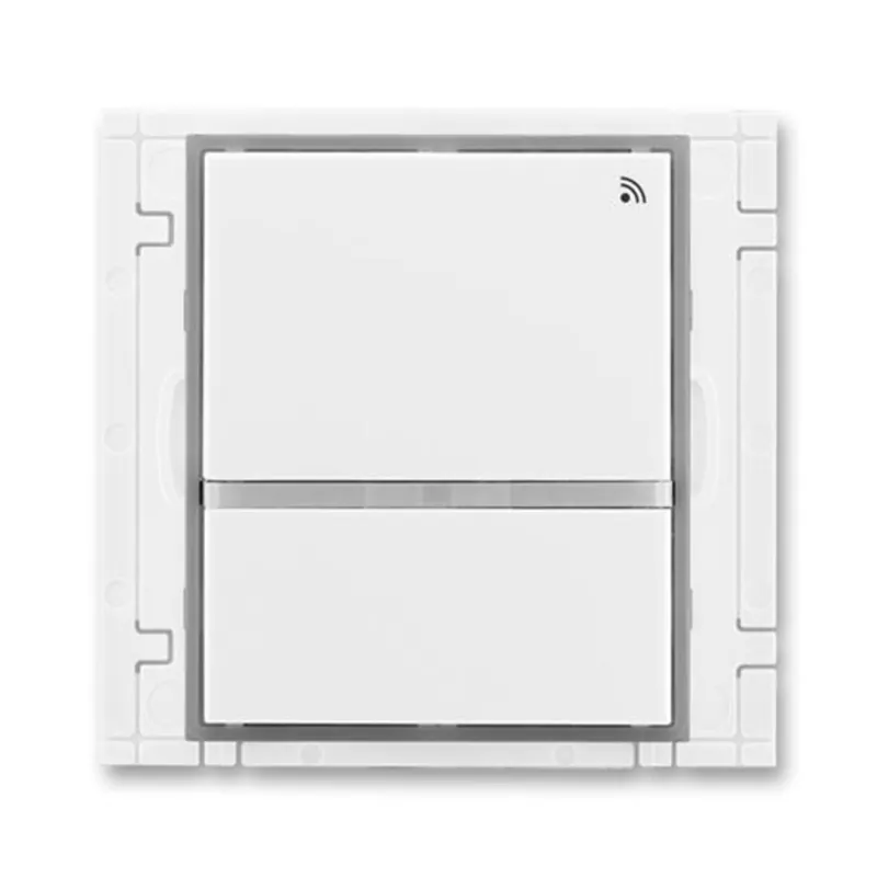 ABB 3299E-A21908 04, ELEMENT Vysílač RF dvojtlačítkový,nást. 868 MHz; bílá/ledová šedá Akční Nabídka