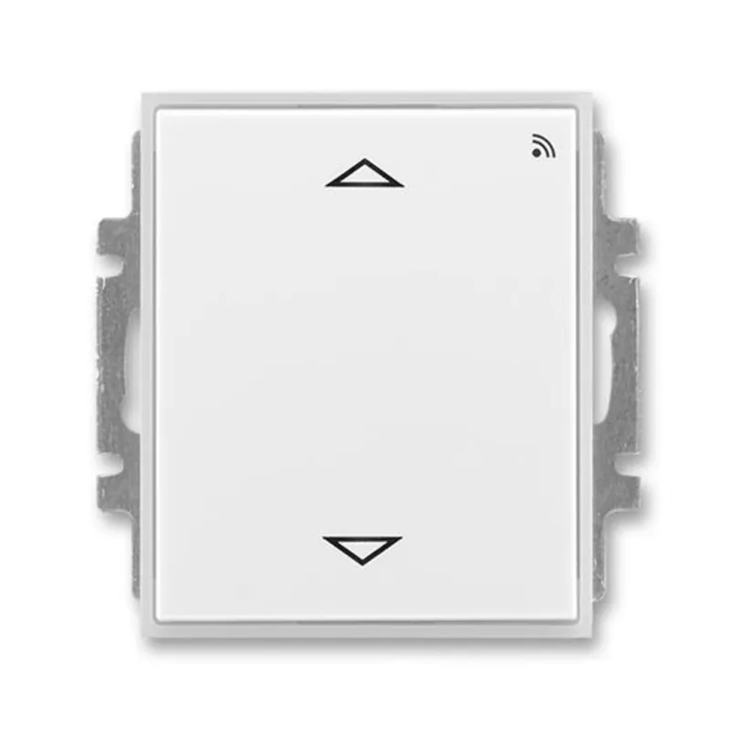 ABB 3299E-A33108 01, ELEMENT Spínač žaluziový s kr.ovl., s př. RF, 868 MHz; bílá/ledová bí Koupit Online