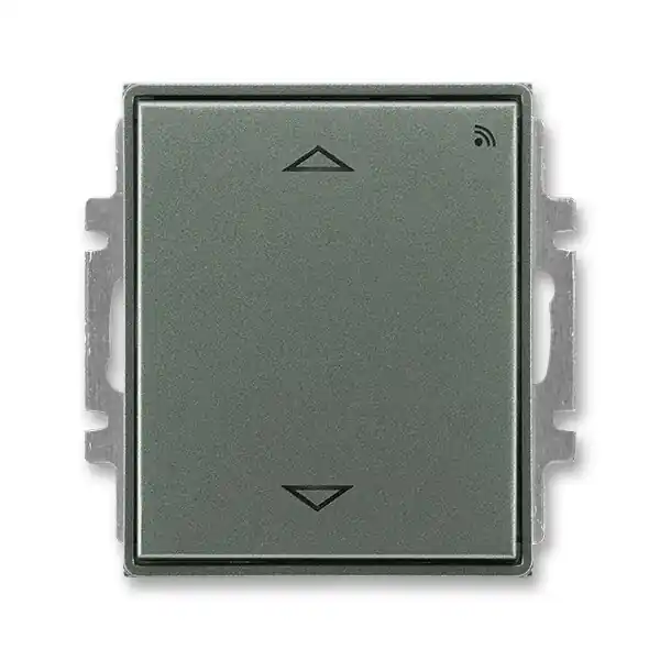 Akční Cena ABB 3299E-A33108 34, TIME Spínač žaluziový s kr.ovl., s př. RF, 868 MHz; antracitová