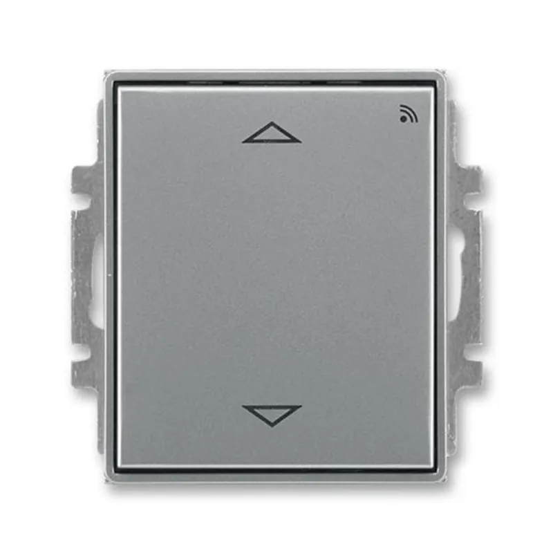 Horká Nabídka ABB 3299E-A33108 36, TIME Spínač žaluziový s kr.ovl., s př. RF, 868 MHz; ocelová