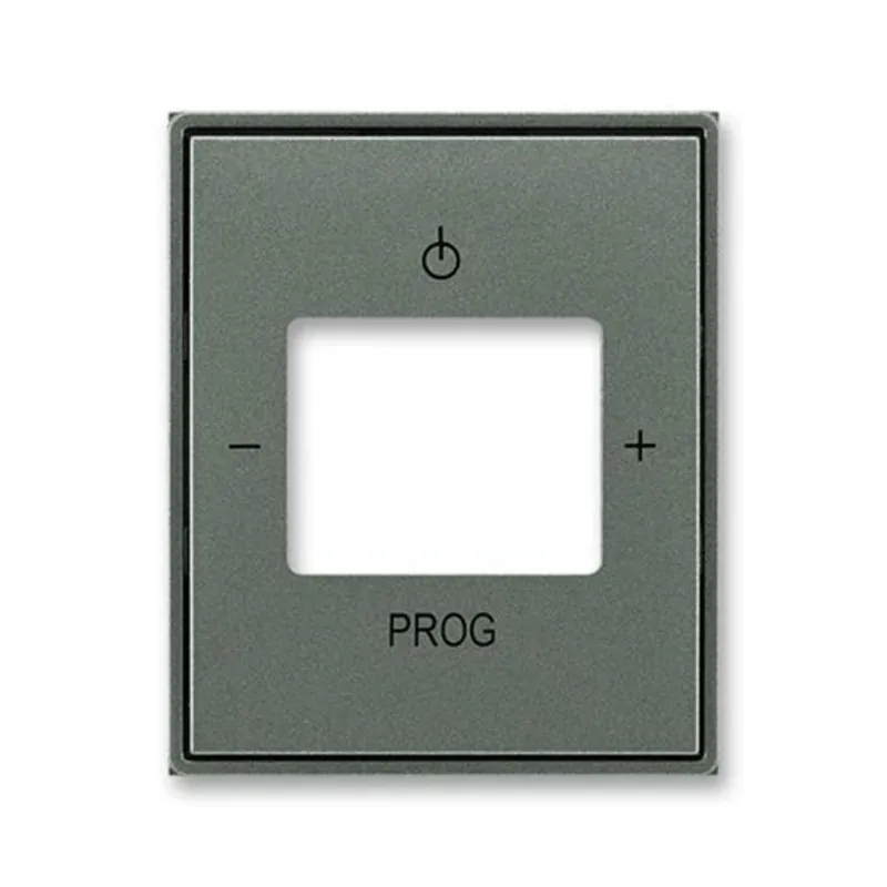 Autentický ABB 3299E-A40200 34, TIME Kryt zesilovače s FM tun. nebo internet.rádia; antracitová